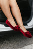 Corky's Burgundy Velvet Sugar Rush Flats - Macoma Boutique305 Flats