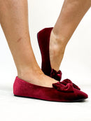 Corky's Burgundy Velvet Sugar Rush Flats - Macoma Boutique305 Flats