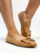 Corky's Camel Faux Suede Sugar Rush Flats - Macoma Boutique305 Flats