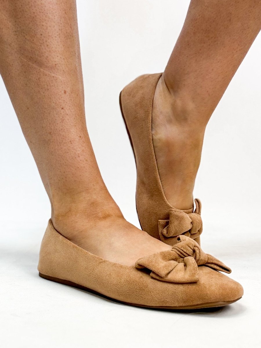 Corky's Camel Faux Suede Sugar Rush Flats - Macoma Boutique305 Flats