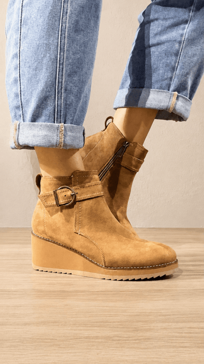 Corky's Camel Intuition Boots - Macoma Boutique303 Mules & Boots