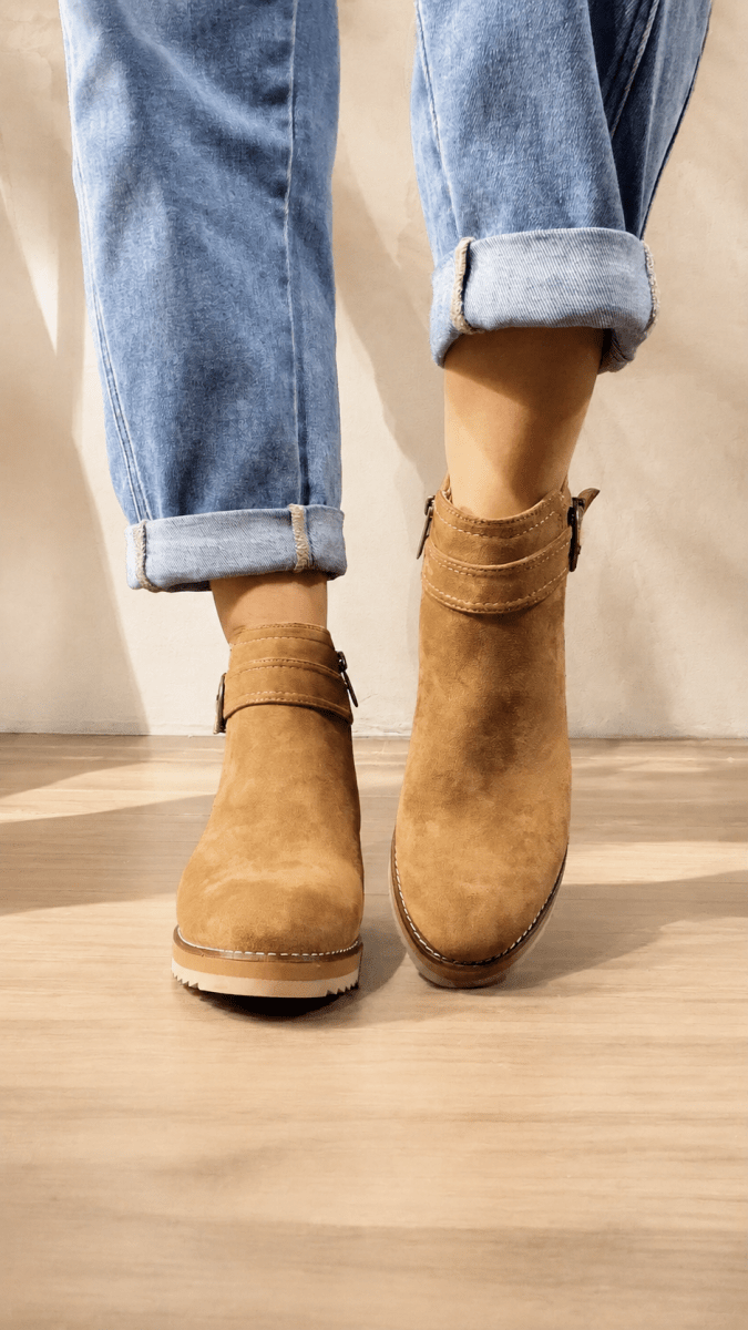 Corky's Camel Intuition Boots - Macoma Boutique303 Mules & Boots