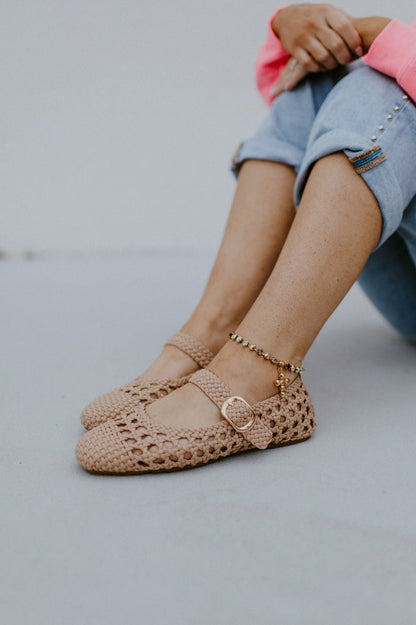 Corky's Camel Mixed Feelings Flats - Macoma Boutique305 Flats