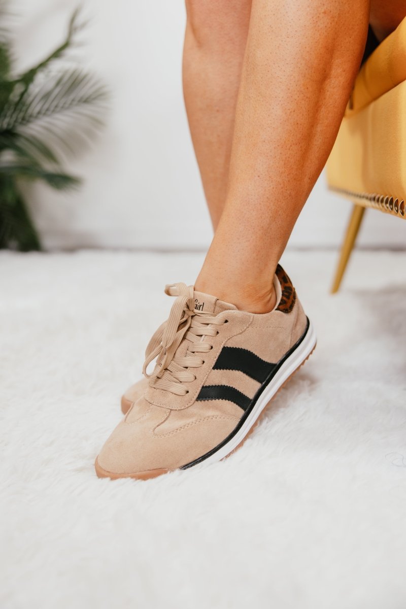 Corky's Camel Run It Back Sneakers - Macoma Boutique301 Sneakers