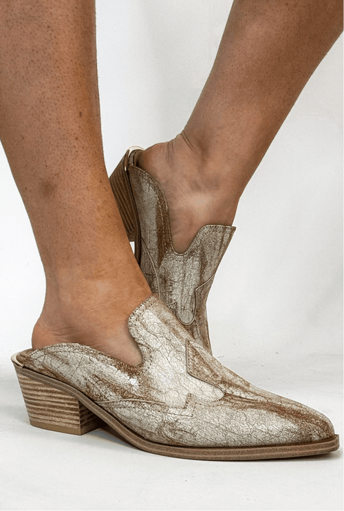 Corky's Camel Saloon Shoes - Macoma Boutique303 Mules & Boots