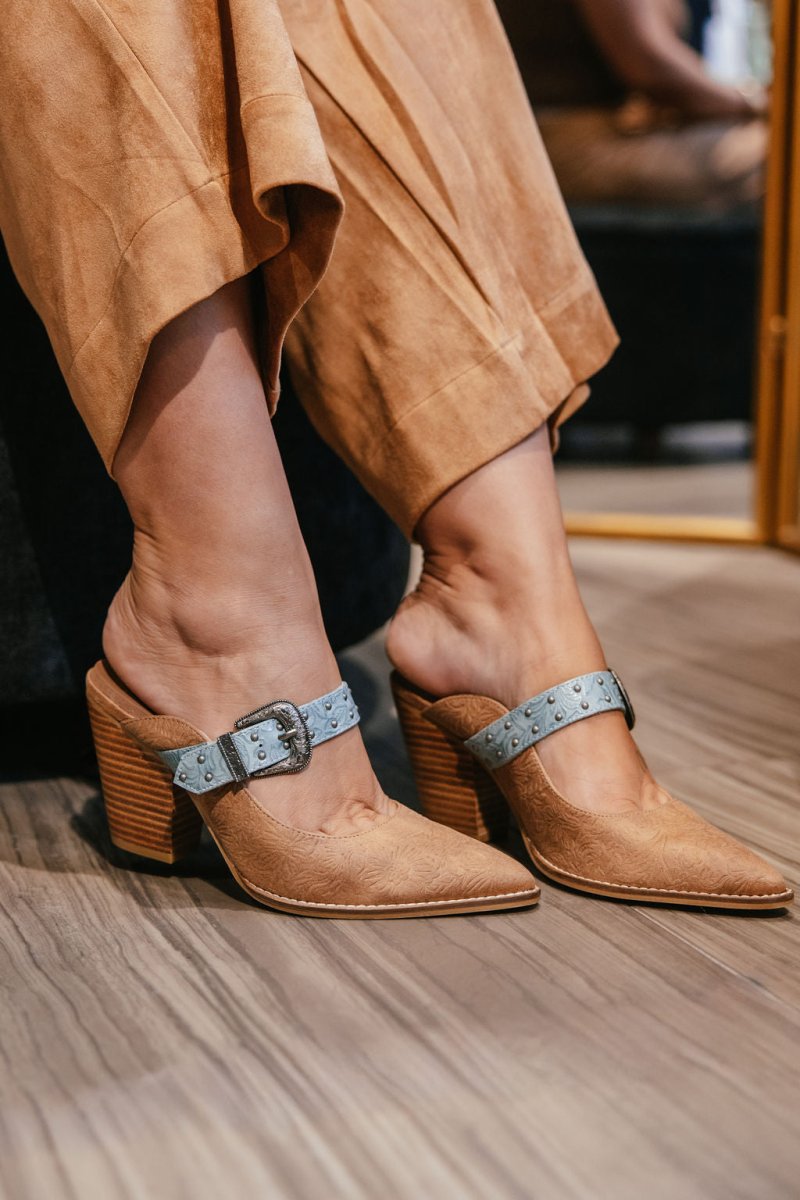 Corky's Camel Turquoise For The Girls Heels - Macoma Boutique302 Wedges & Heels