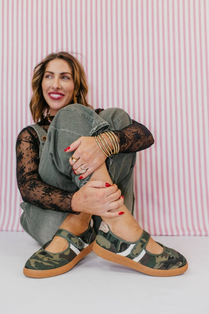 Corky's Camo Calm Down Sneakers - Macoma Boutique301 Sneakers