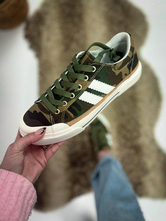 Corky's Camo That's Her Sneakers - Macoma Boutique301 Sneakers