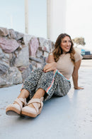 Corky's Caramel Combo Case Closed Wedges - Macoma Boutique302 Wedges & Heels