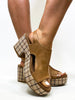 Corky's Caramel Combo Miss Carley Shoes - Macoma Boutique302 Wedges & Heels