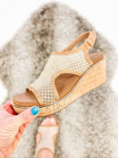 Corky's Caramel Mesh Carley Sandals - FINAL SALE - Macoma Boutique302 Wedges & Heels