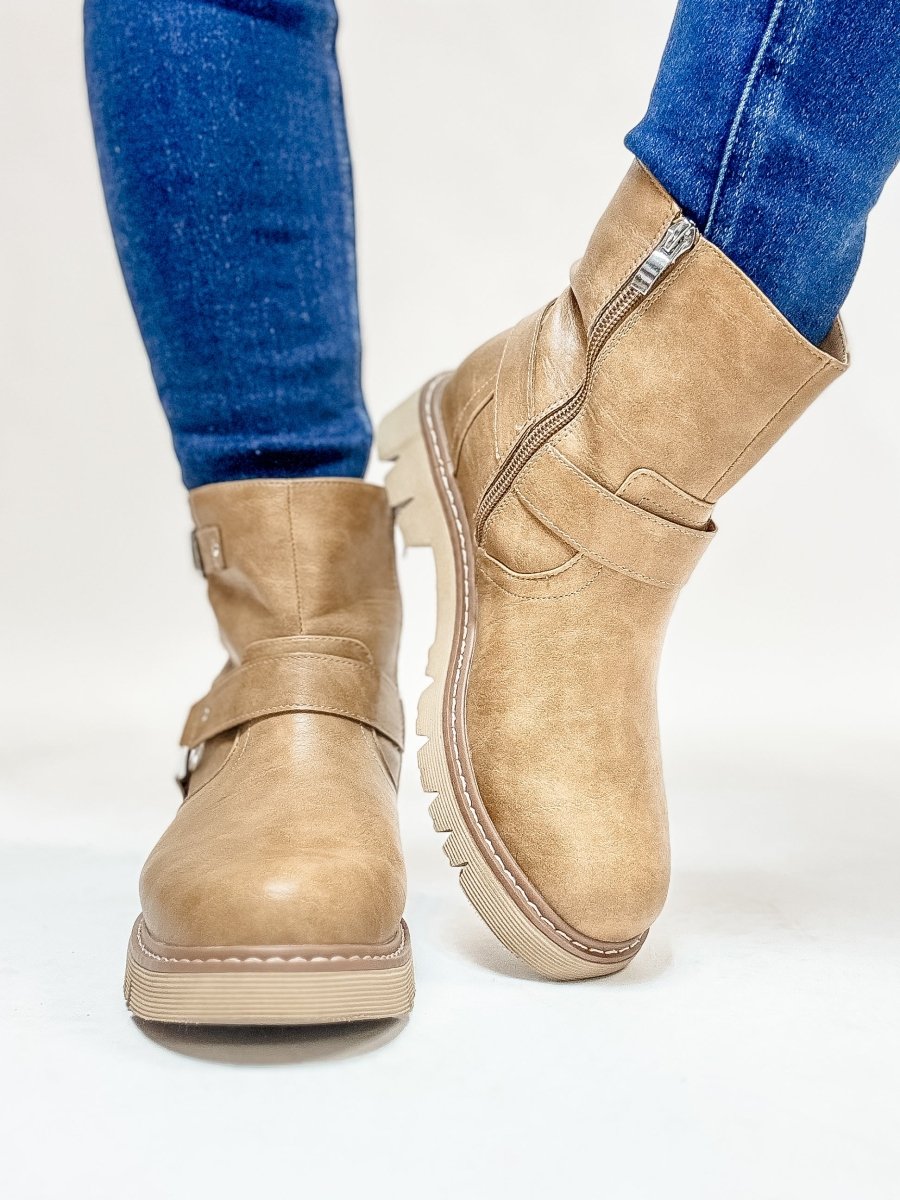 Corky's Caramel Pick of the Patch Boots FINAL SALE - Macoma Boutique303 Mules & Boots