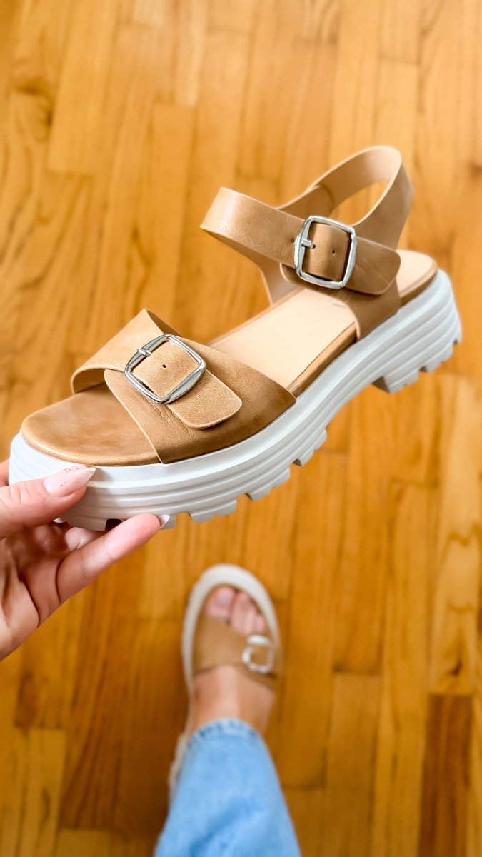Corky's Caramel That's Just Me Sandals - Macoma Boutique304 Sandals