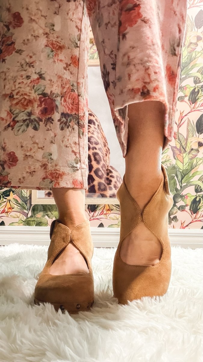 Corky's Chestnut Oh It's You Wedges - Macoma Boutique302 Wedges & Heels