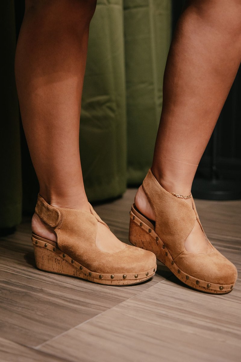 Corky's Chestnut Oh It's You Wedges - Macoma Boutique302 Wedges & Heels