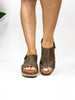 Corky's Chocolate For Keeps Sandals - Macoma Boutique302 Wedges & Heels