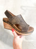 Corky's Chocolate For Keeps Sandals - Macoma Boutique302 Wedges & Heels