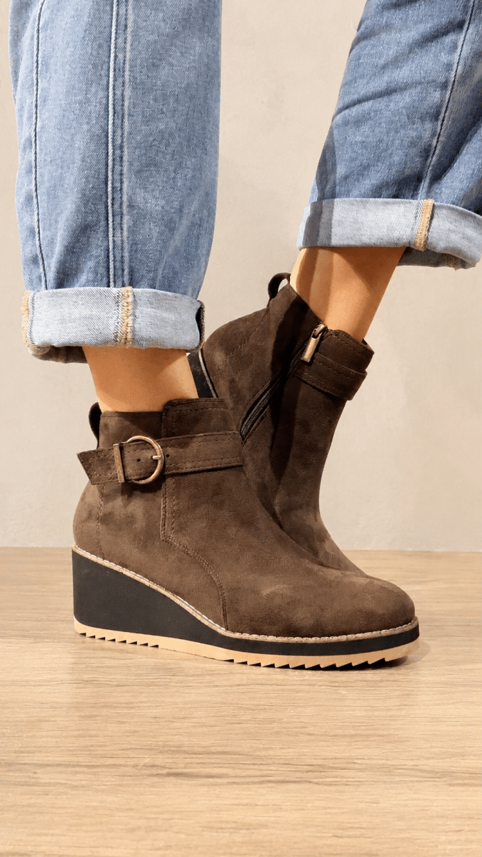 Corky's Chocolate Intuition Boots - Macoma Boutique303 Mules & Boots