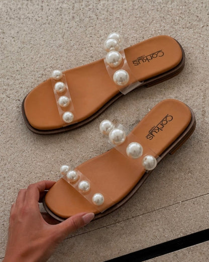 Corky's Clear Catch A Buzz Sandals - Macoma Boutique304 Sandals