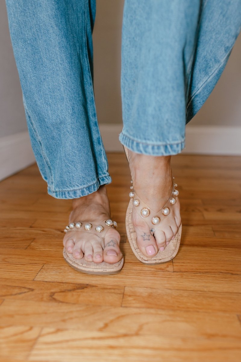 Corky's Clear Jump In Sandals - Macoma Boutique304 Sandals