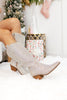 Corky's Clear Rhinestone Pony Up Boots - Wide Calf - Macoma Boutique303 Mules & Boots