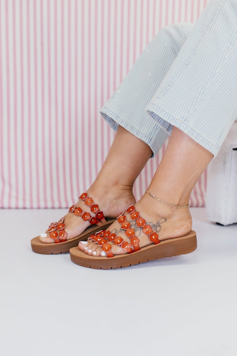 Corky's Cognac Garden Party Sandals - Macoma Boutique304 Sandals