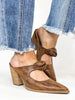Corky's Cognac Knot Gonna Happen Shoes - Macoma Boutique302 Wedges & Heels