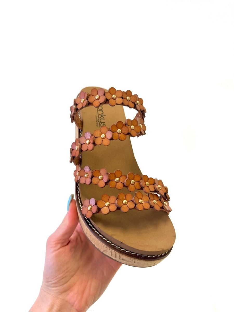 Corky's Cognac Let's Be Friends Wedges - Macoma Boutique302 Wedges & Heels
