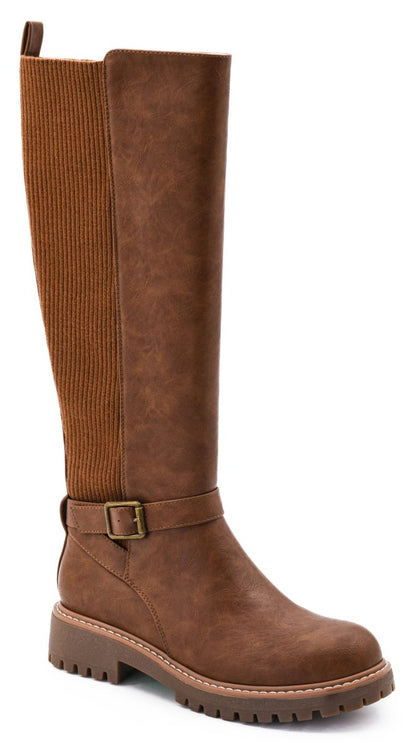 Corky's Cognac Let's Grab Coffee Boots - Macoma Boutique303 Mules & Boots