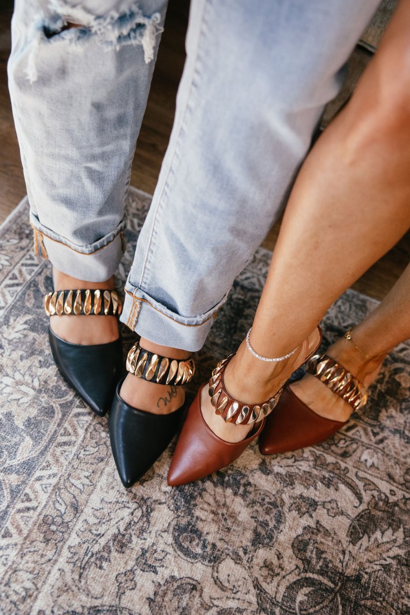 Corky's Cognac Past Curfew Mules - Macoma Boutique303 Mules & Boots