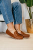 Corky's Cognac Pebble Penny For Your Thoughts Shoes - Macoma Boutique305 Flats