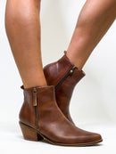 Corky's Cognac Toil N Trouble Boots - Macoma Boutique303 Mules & Boots
