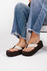 Corky's Cream Mai Tai Sandals FINAL SALE - Macoma Boutique304 Sandals