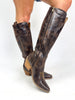 Corky's Espresso Crinkle Hats Off Boots - Wide Calf - Macoma Boutique303 Mules & Boots