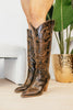 Corky's Espresso Crinkle Long Live Cowgirls Boots - Macoma Boutique303 Mules & Boots