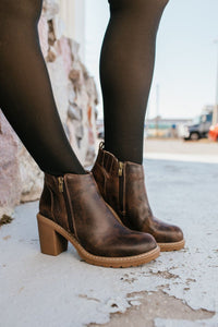 Corky's Espresso Crinkle Rocky Top Boots