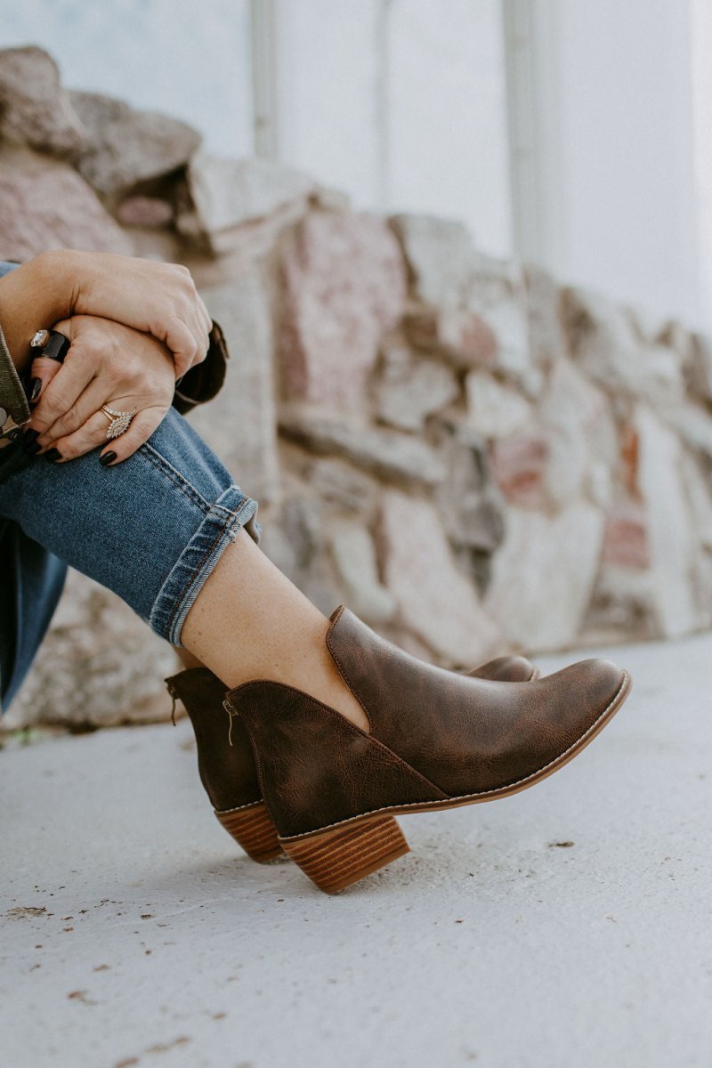 Corky's Espresso Crinkle Vanish Boots - Macoma Boutique303 Mules & Boots