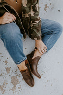 Corky's Espresso Crinkle Vanish Boots - Macoma Boutique303 Mules & Boots