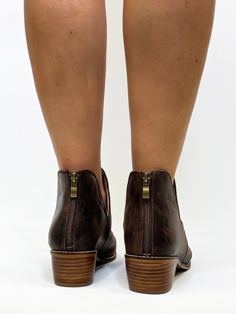 Corky's Espresso Crinkle Vanish Boots - Macoma Boutique303 Mules & Boots