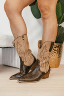 Corkys Espresso Sand Somebodys Problem Boots - Macoma Boutique303 Mules & Boots