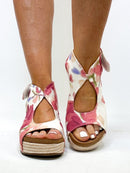 Corky's Floral Frisky Wedges - Macoma Boutique302 Wedges & Heels
