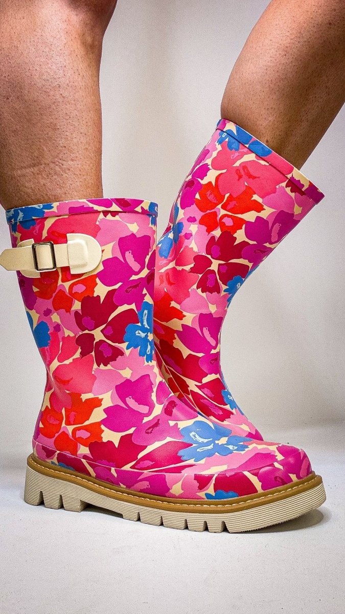 Corky's Floral Make A Splash Boots - Macoma Boutique303 Mules & Boots