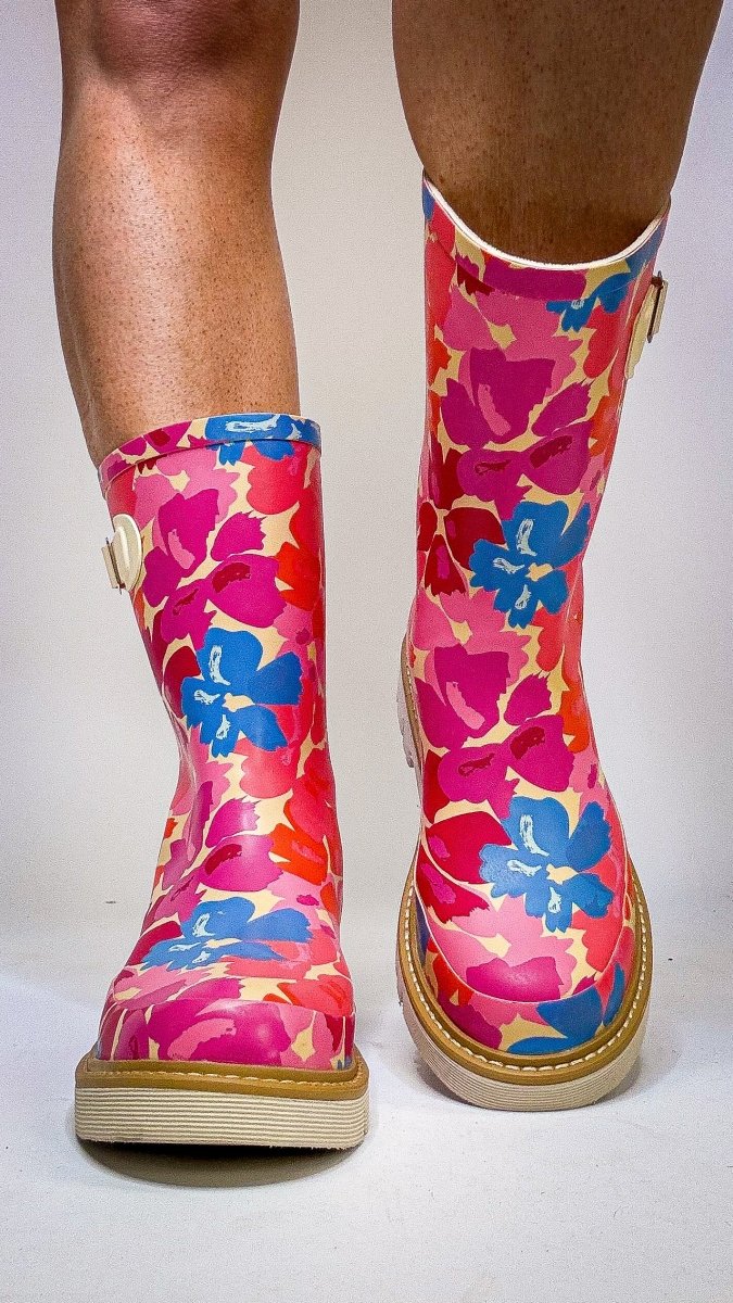 Corky's Floral Make A Splash Boots - Macoma Boutique303 Mules & Boots