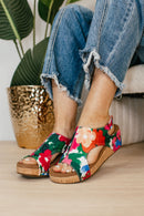 Corky's Flowers Volta II Sandals FINAL SALE - Macoma Boutique302 Wedges & Heels