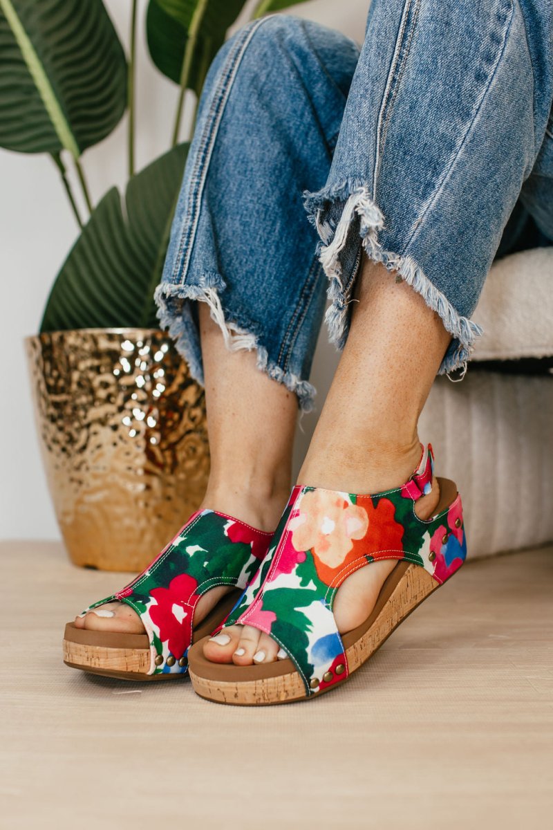 Corky's Flowers Volta II Sandals FINAL SALE