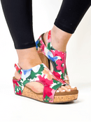 Corky's Flowers Volta II Sandals FINAL SALE - Macoma Boutique302 Wedges & Heels