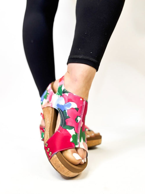 Corky's Flowers Volta II Sandals FINAL SALE - Macoma Boutique302 Wedges & Heels