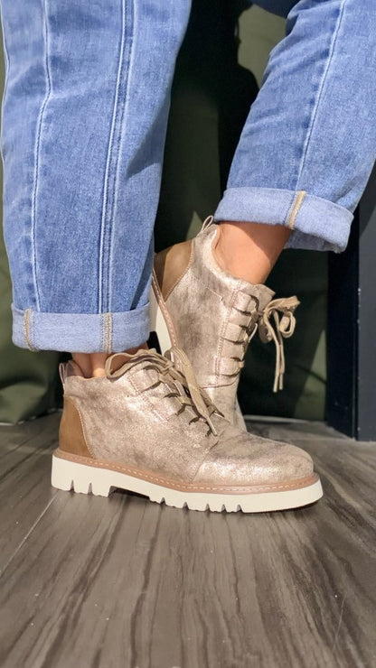 Corky's Gold Campfire Boots - Macoma Boutique303 Mules & Boots