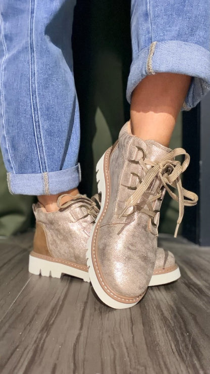 Corky's Gold Campfire Boots - Macoma Boutique303 Mules & Boots
