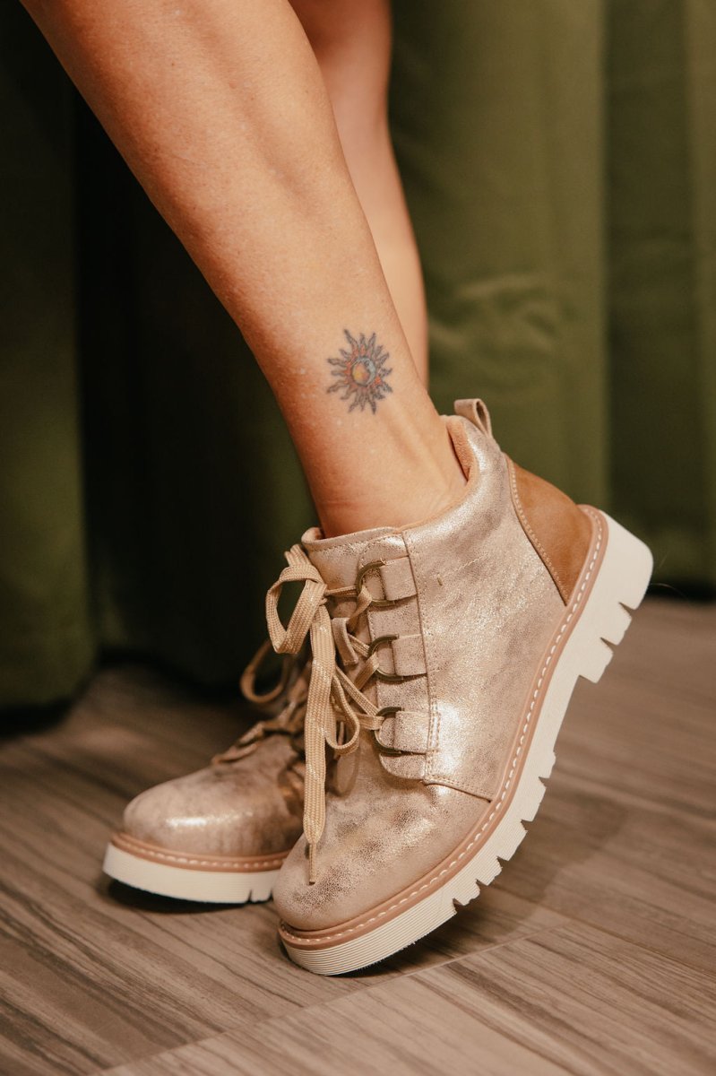 Corky's Gold Campfire Boots - Macoma Boutique303 Mules & Boots